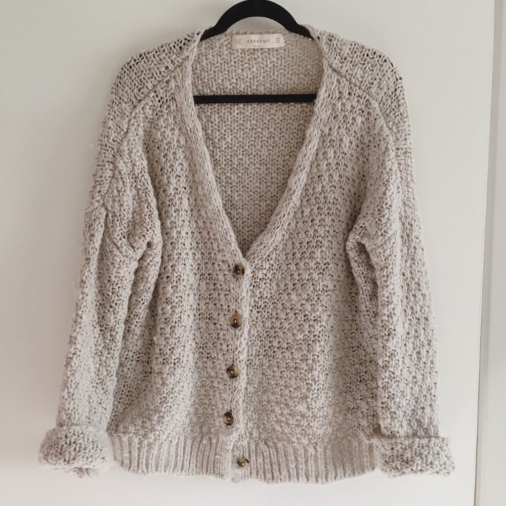 Zara Chunky Knit Sweater